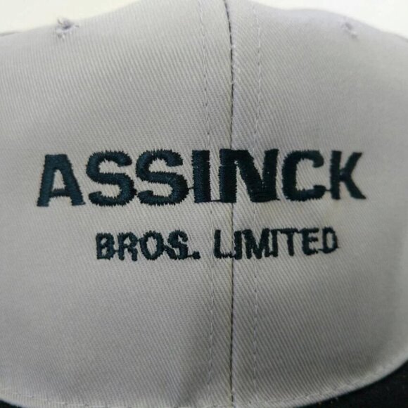 Vintage Trucker Hat Fullback Assinck Bros Ltd Snapback AJM Headwear - Picture 2 of 5